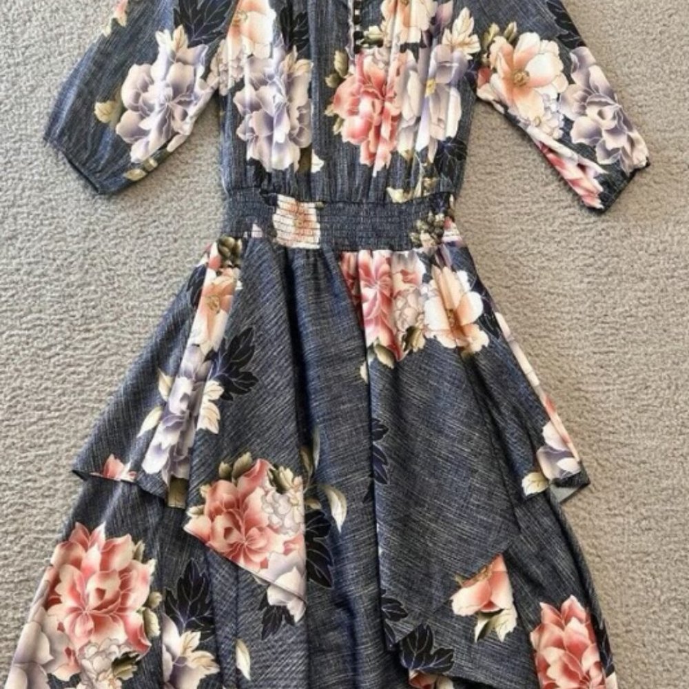 Boston Proper Floral Dresses for Women (XS)
